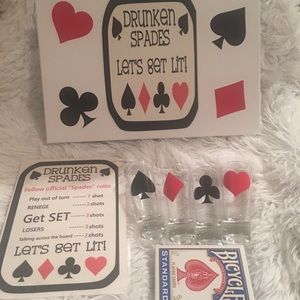 Drunken spades card game